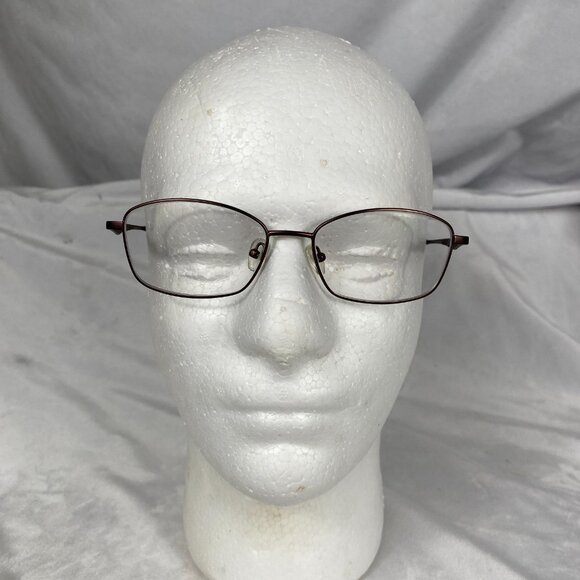 ENHANCE 4174 WOMEN'S METAL EYEGLASSES 54-17-140 MATTE BROWN Frames Only - Picture 1 of 10
